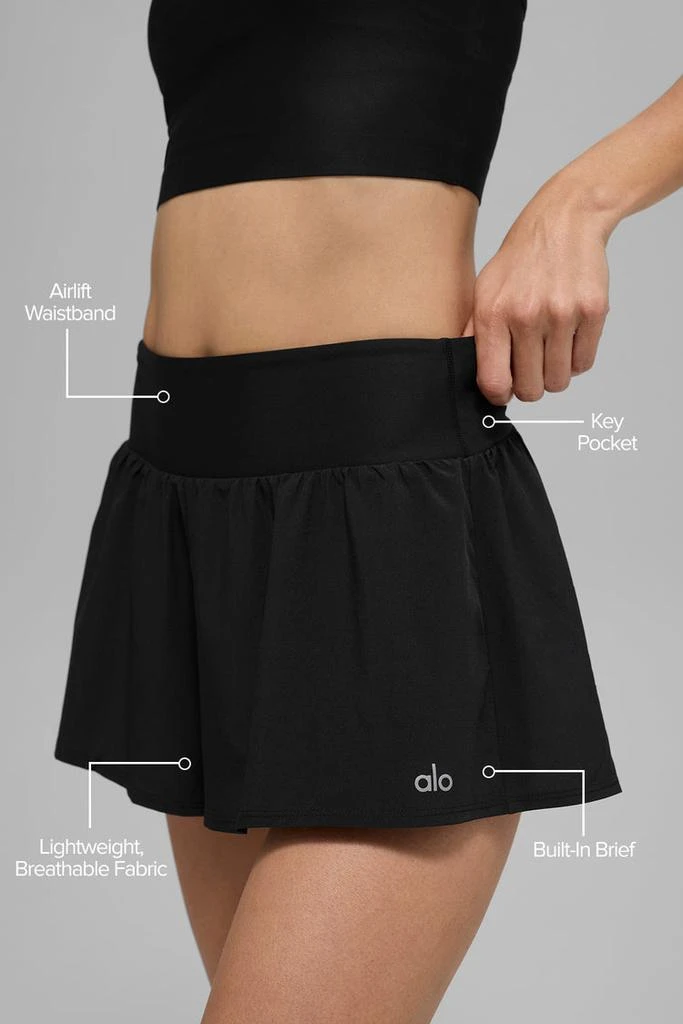 Alo Victory Running Short - Black 2
