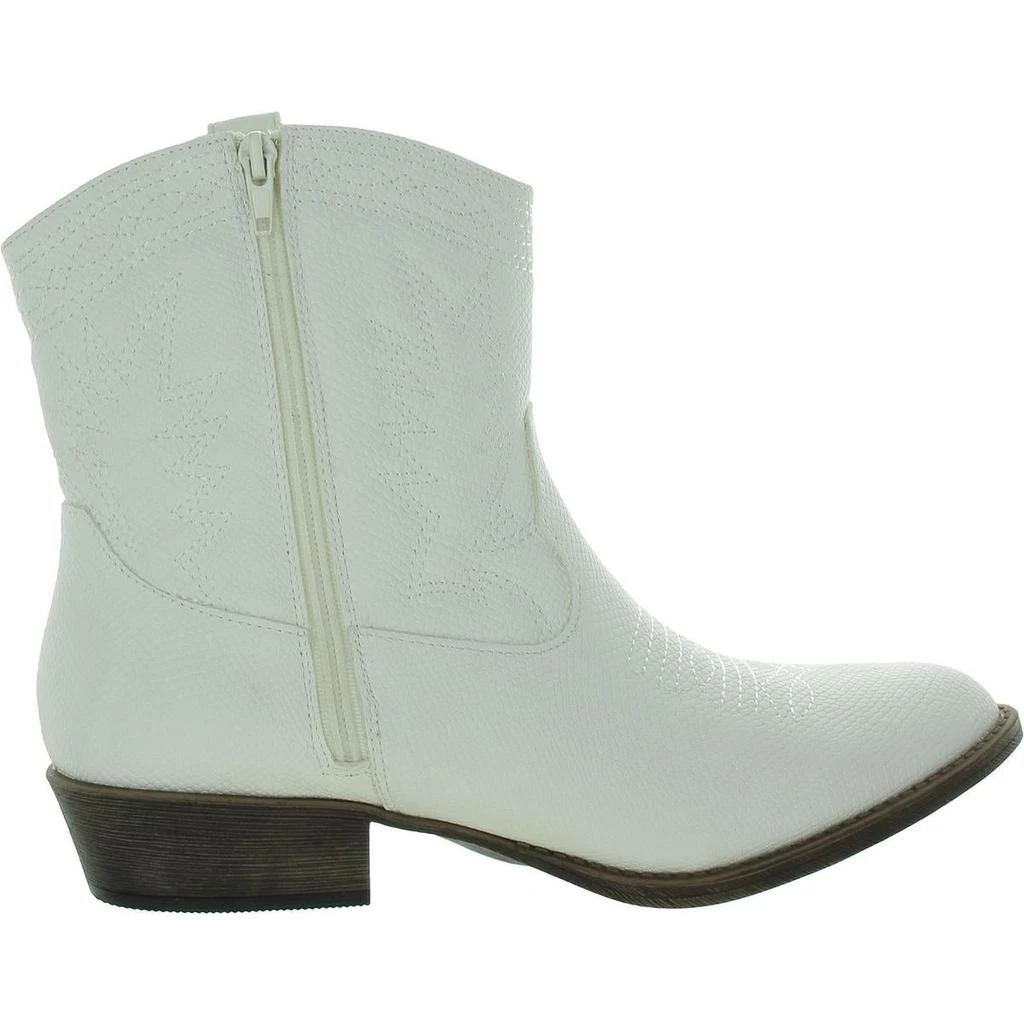 Coconuts by Matisse PISTOL Womens Faux Leather Zipper Cowboy, Western Boots 2