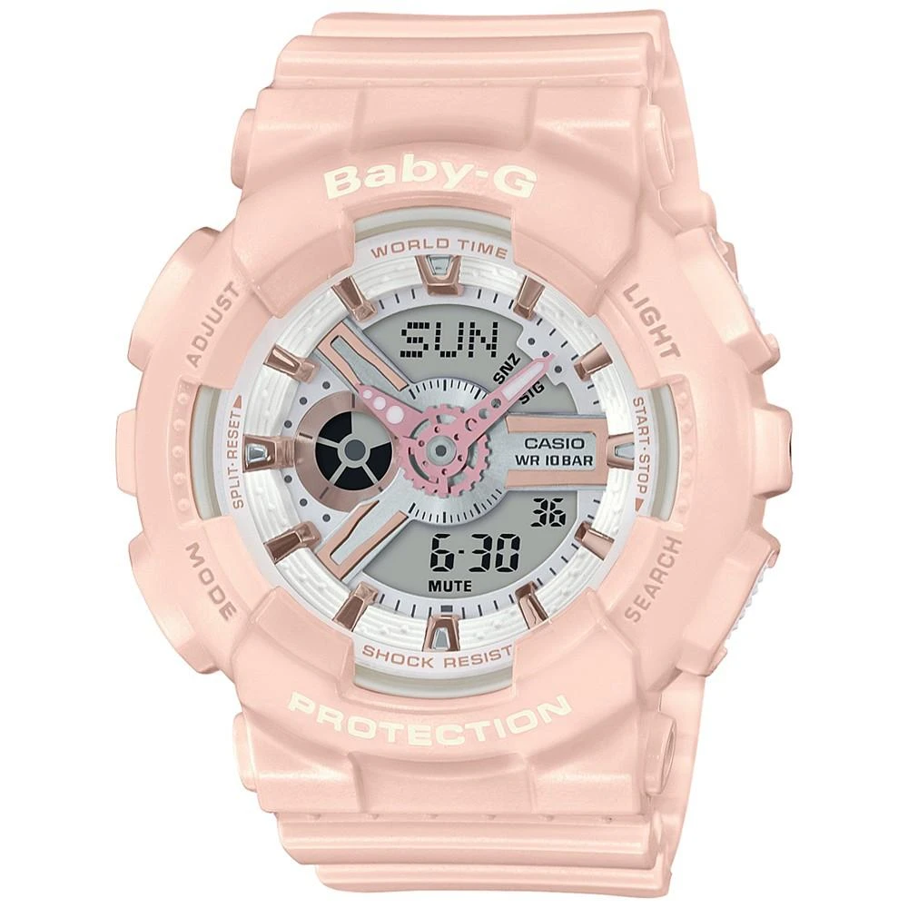 Shop Women's Analog-Digital Blush Resin Strap Watch on Sale