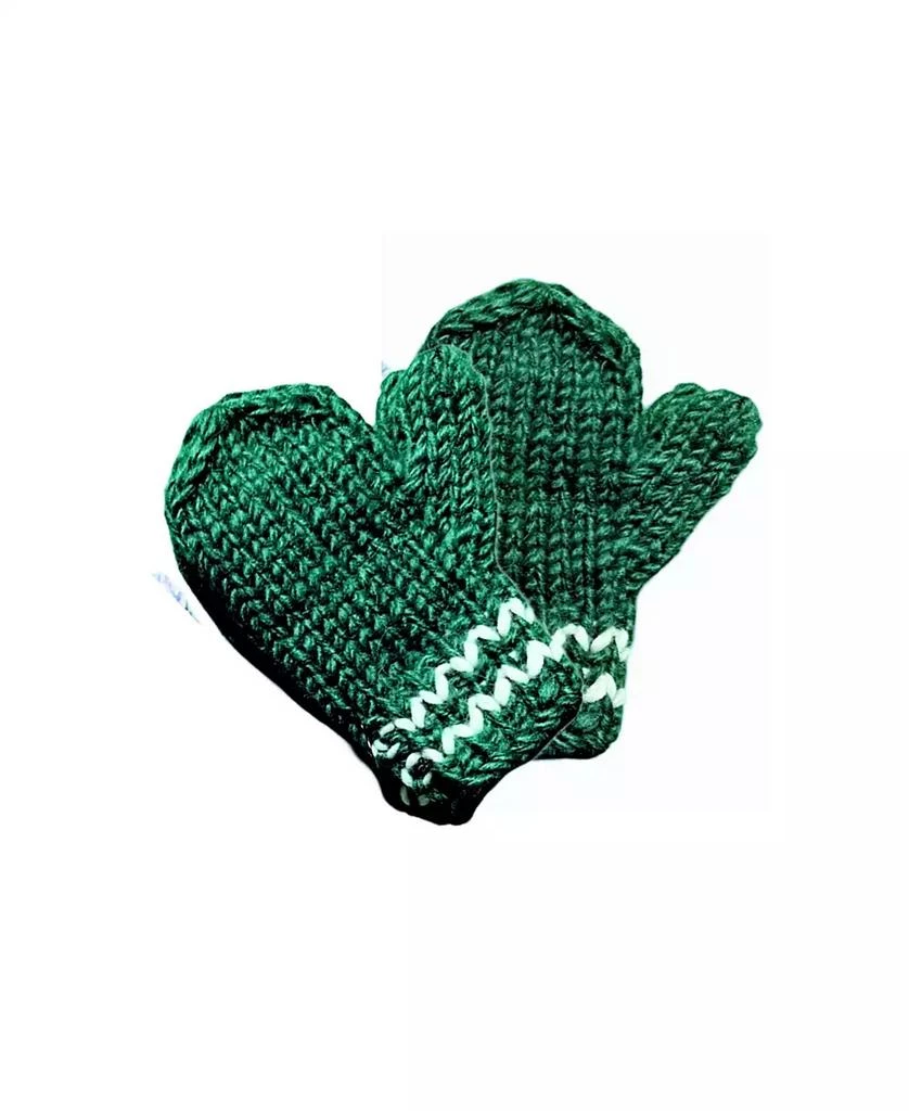 Bits 
Bows Boys Green Mittens
