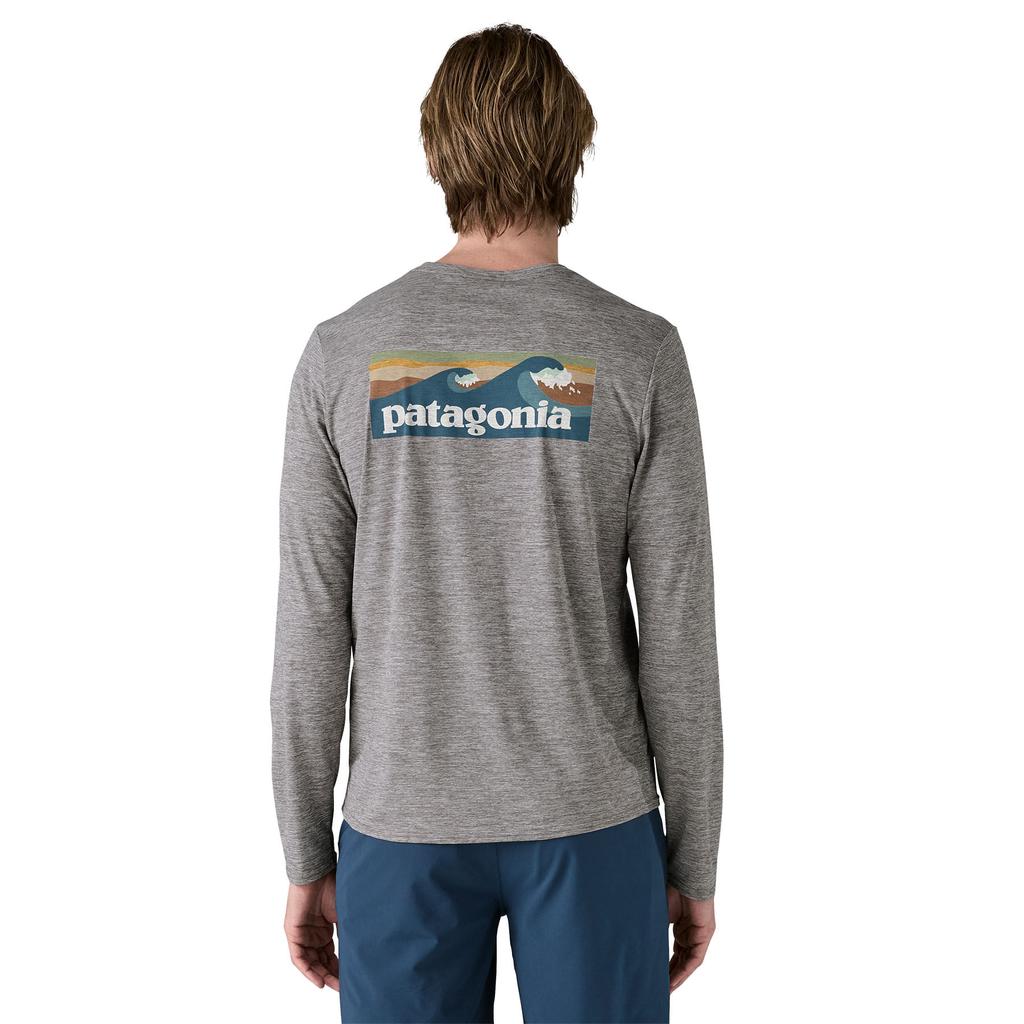 Patagonia Patagonia Long Sleeve Capilene Cool Daily Graphic Shirt - Waters - Men's
