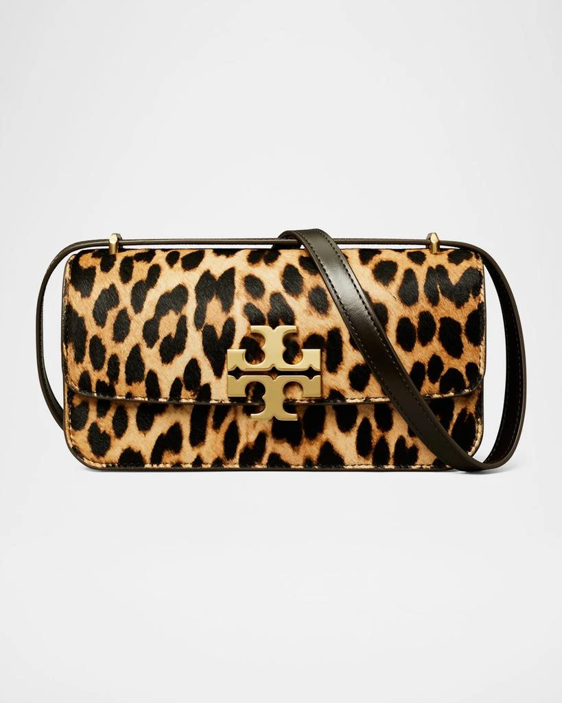Tory Burch Eleanor Small Convertible Leopard Calf Hair Shoulder Bag 1