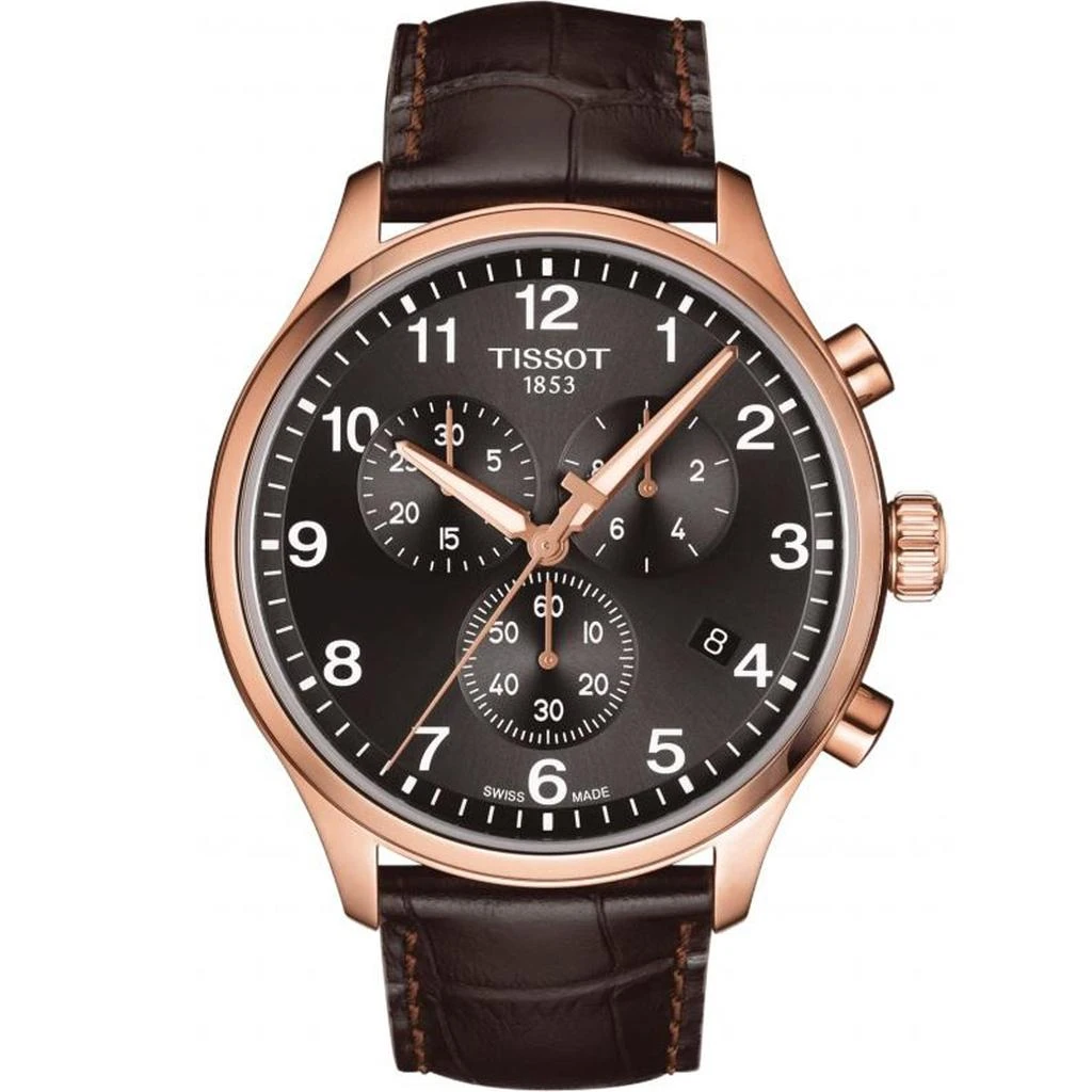 Tissot Men's Chrono XL Classic Black Dial Watch 1