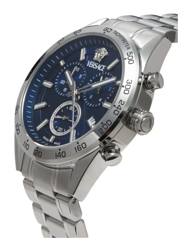 Versace V-Code Stainless Steel Bracelet Watch/41MM 3