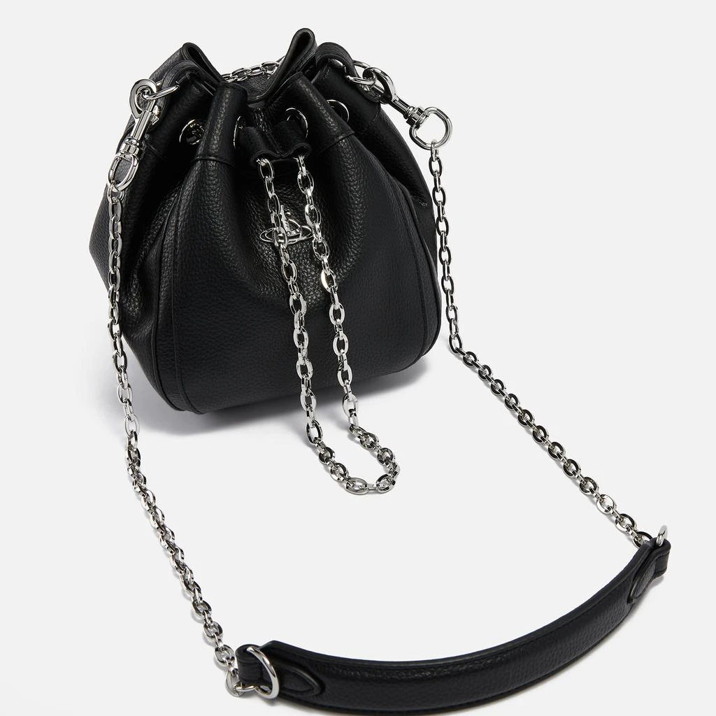 Vivienne Westwood Small Chrissy Vegan Leather Bucket Bag 5