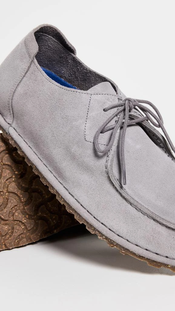 Birkenstock Utti Lace Up Deep Blue Loafers 4