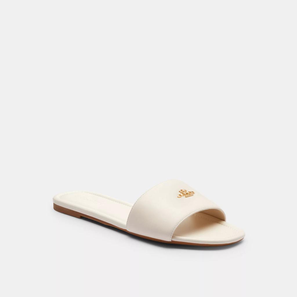 【COACH】Slide Sandal☆Iスライドサンダル Coach Signature Slide Sandal - Slippers - Compare Prices