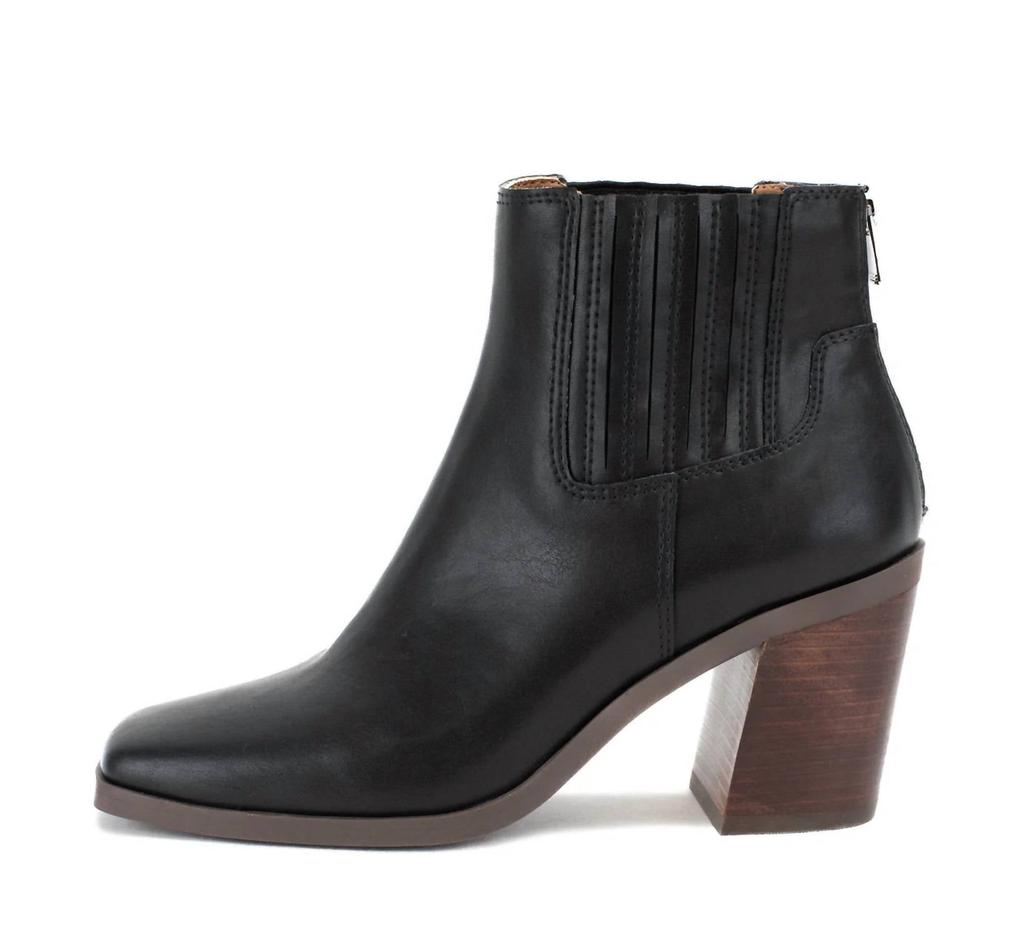 Yellow Box Women's Milana Heeled Boots In Black