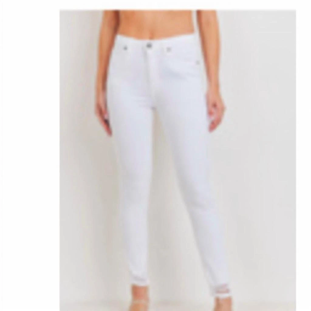 JUST BLACK DENIM Just Black Denim - High Rise Distressed Skinny Jeans 1