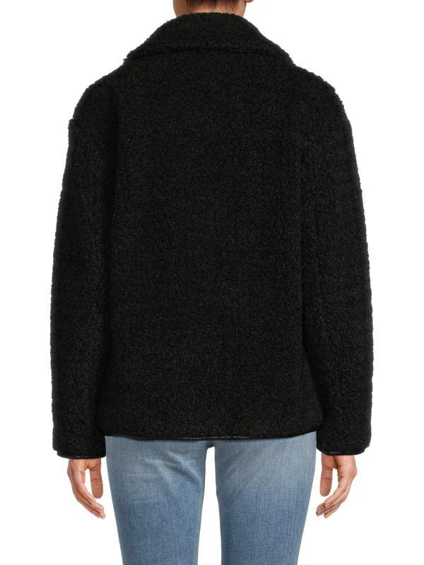 Bagatelle Faux Leather & Faux Fur Jacket 2