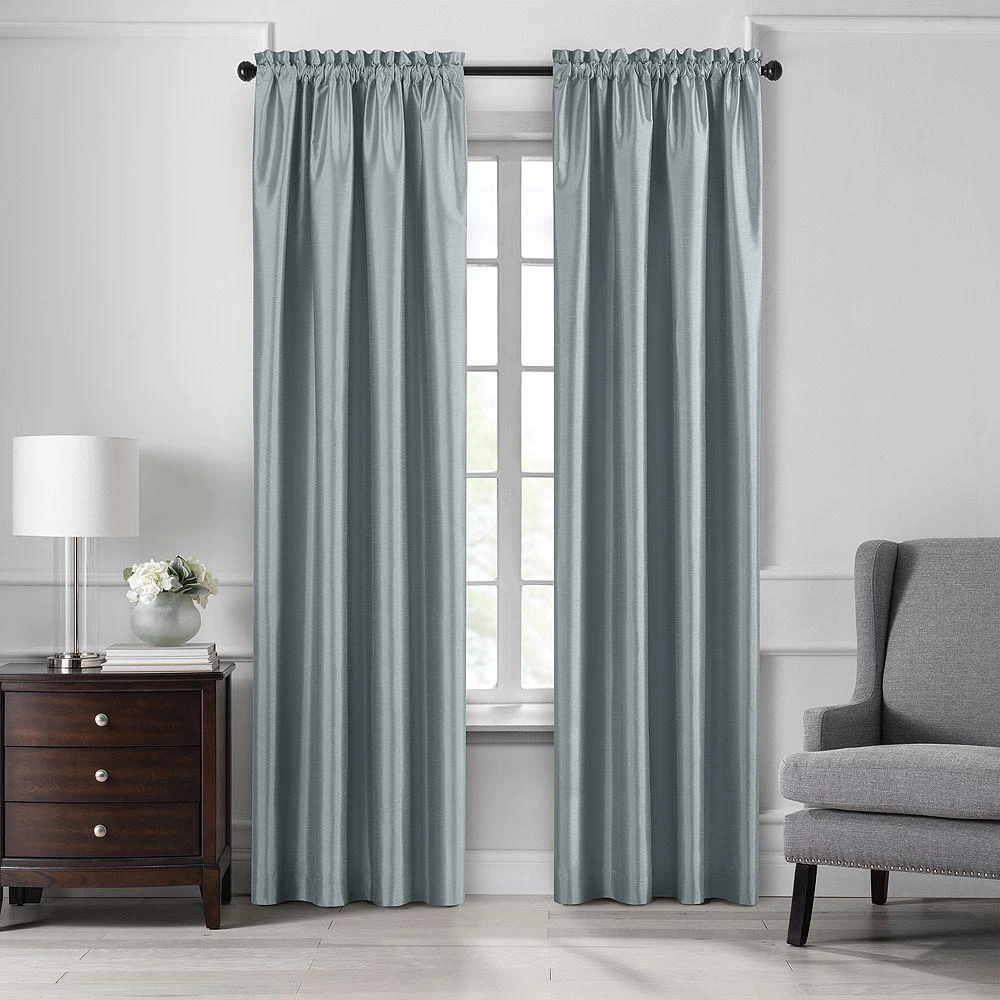 Elrene Home Fashions Colette Blackout Window Curtain, 52" x 84" 4