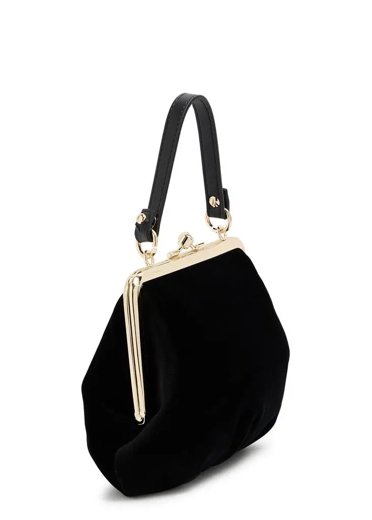 Vivienne Westwood Granny Frame velvet top handle bag 2
