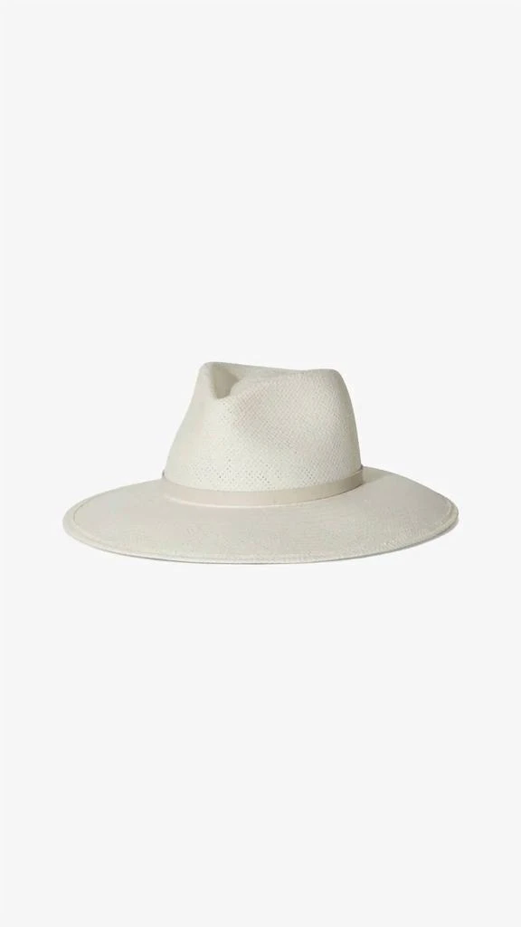 Janessa Leone Janessa Leone - Women's Valentine Packable Straw Fedora Hat 2