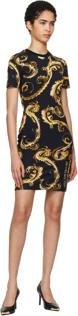 Versace Black Scarlett Heels 5