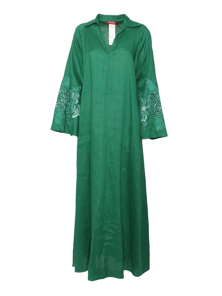 Max Mara Studio STRANO リネン ドレス Women's Strange Linen Dress 2516221012600 Black | Caposerio.com