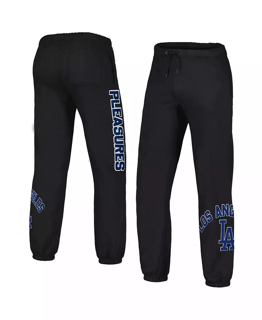 Pleasures Men's Black Los Angeles Dodgers Opening Day Sweatpants