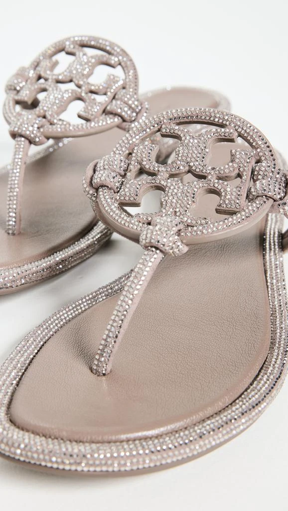 Tory Burch Miller Knotted Pave Sandals 4