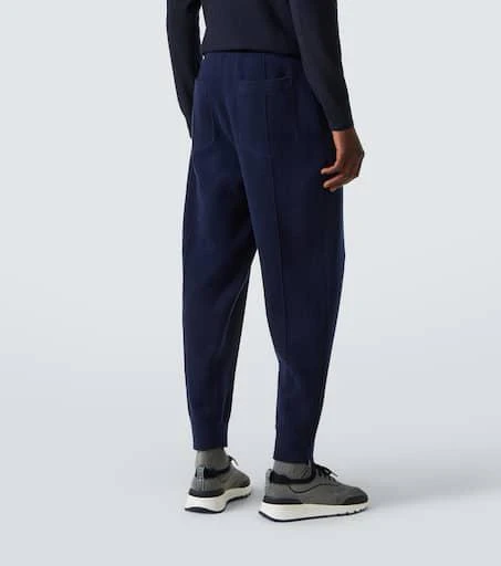Brunello Cucinelli Cashmere-blend sweatpants 4
