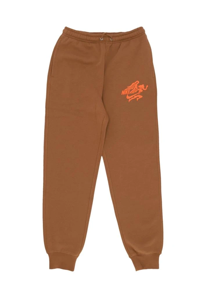 NIKE Men's Jumpsuit Nvlty Jogger Lt British Tan/safety Orange 1