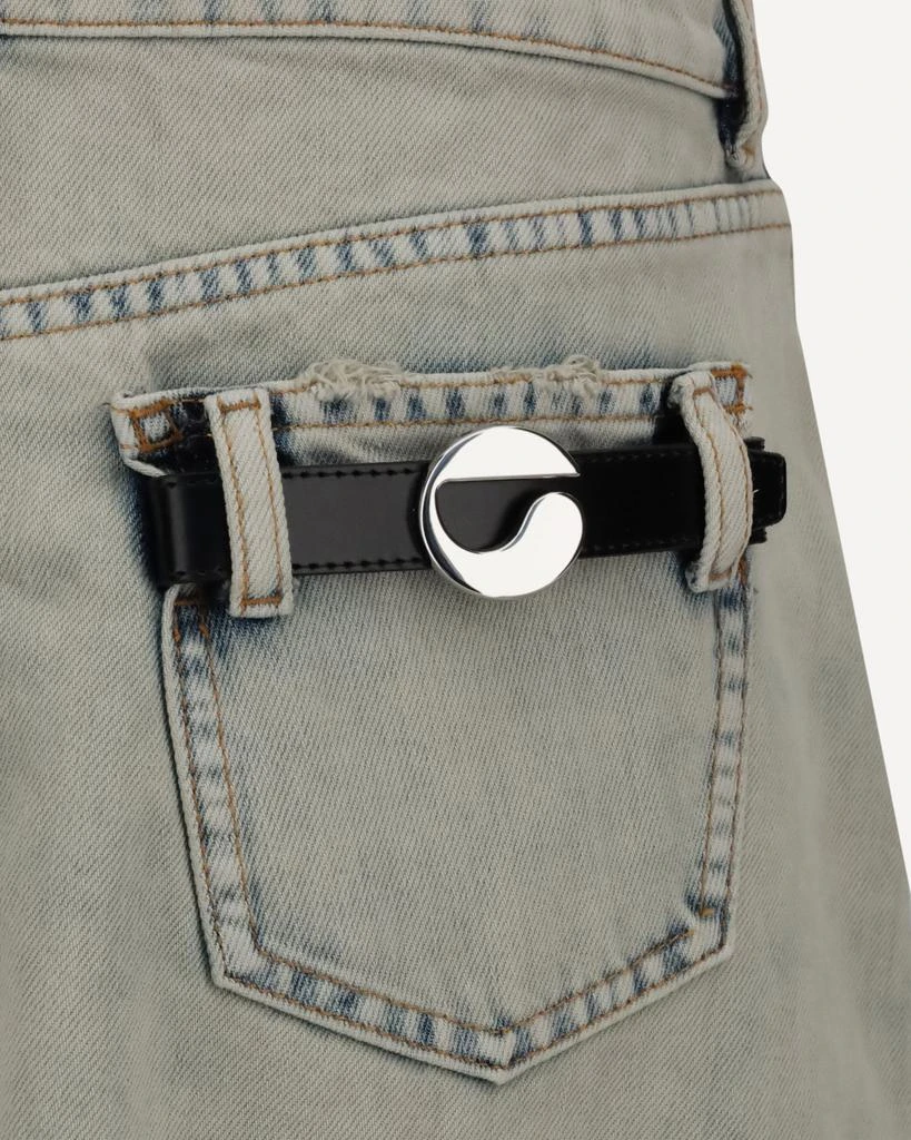COPERNI Asymmetric denim Miniskirt 4