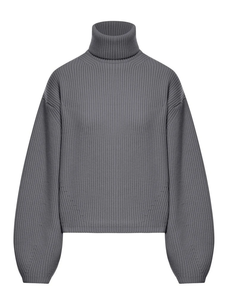 Totême Totême Ribbed Knit Turtleneck Sweater 1