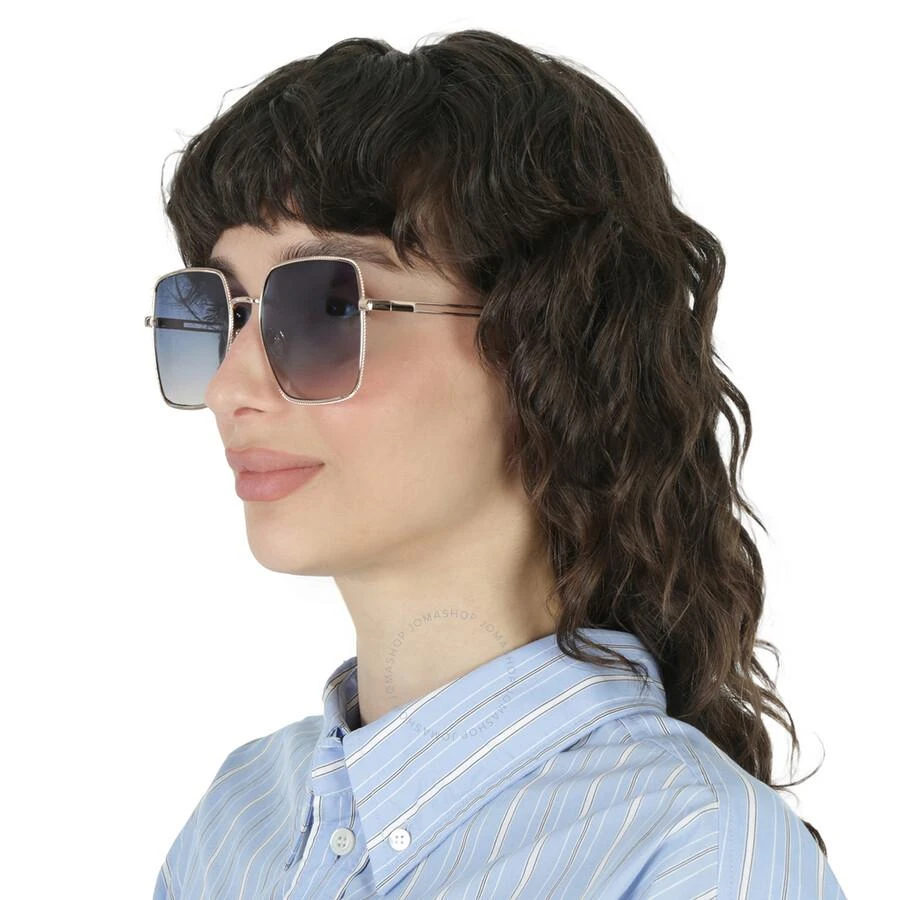 GUESS FACTORY Blue Gradient Square Ladies Sunglasses Other Designers Guess Factory - Guess Factory Blue Gradient  main image 2