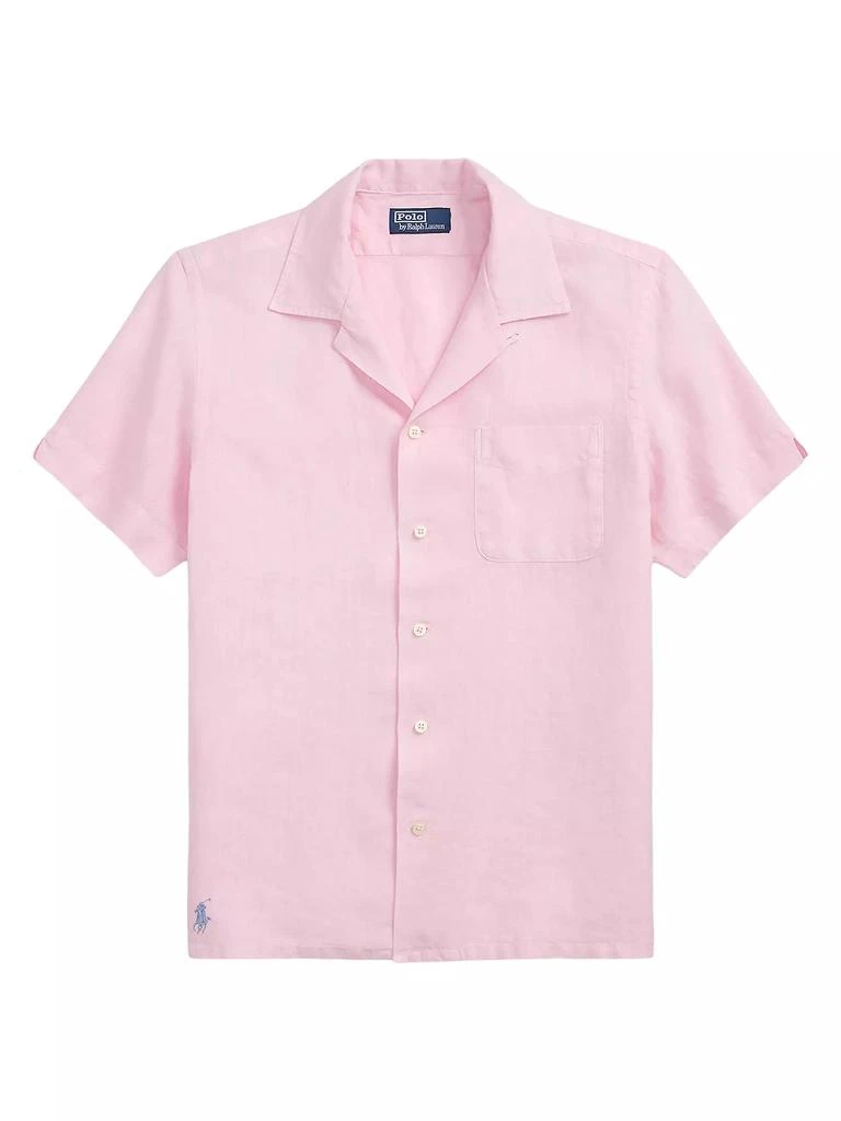 Ralph Lauren Classic-Fit Slub Linen Camp Shirt 1