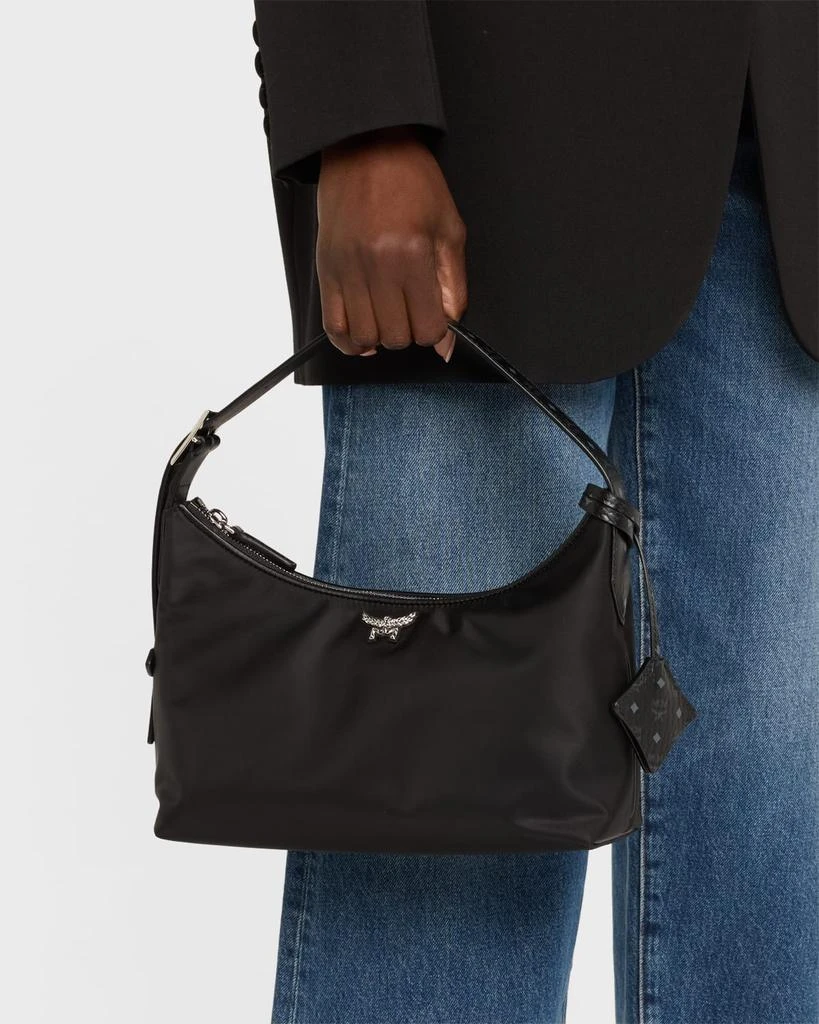 MCM Aren Small Visetos Hobo Bag 2