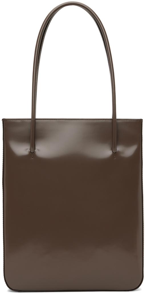 by FAR SSENSE Work Capsule – Taupe Script Tote