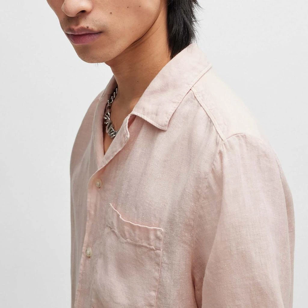 HUGO HUGO Ellino Relaxed Linen Shirt 3