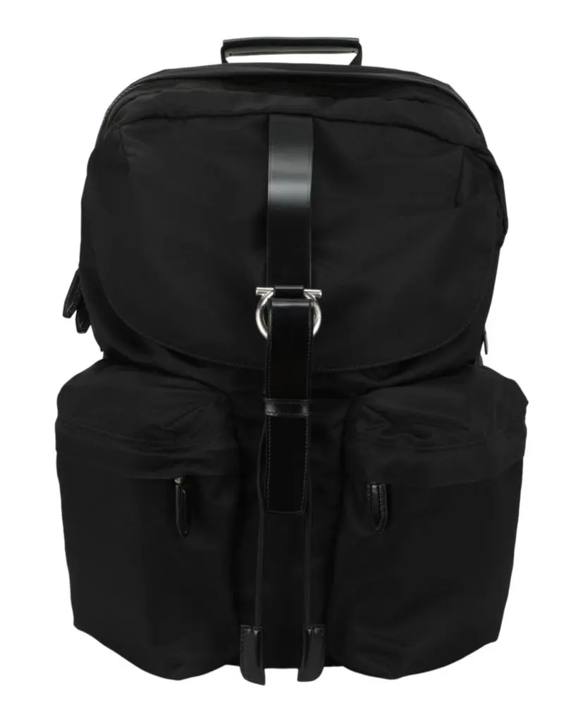 Nylon Gancini Technical Backpack