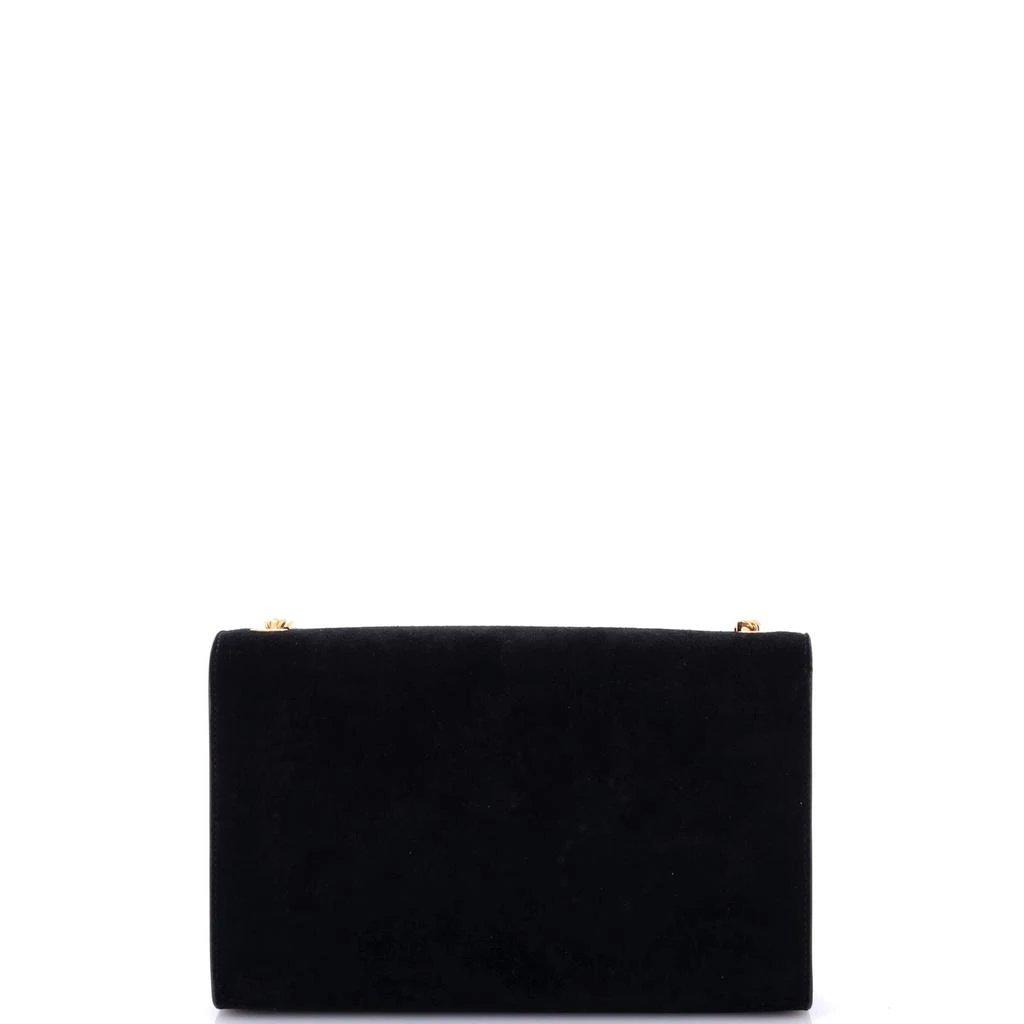 Yves Saint Laurent Classic Monogram Tassel Crossbody Bag Suede Medium 3