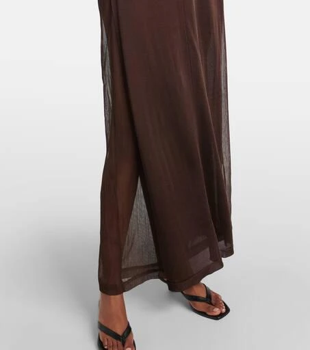 Lemaire Semi-sheer maxi dress 5