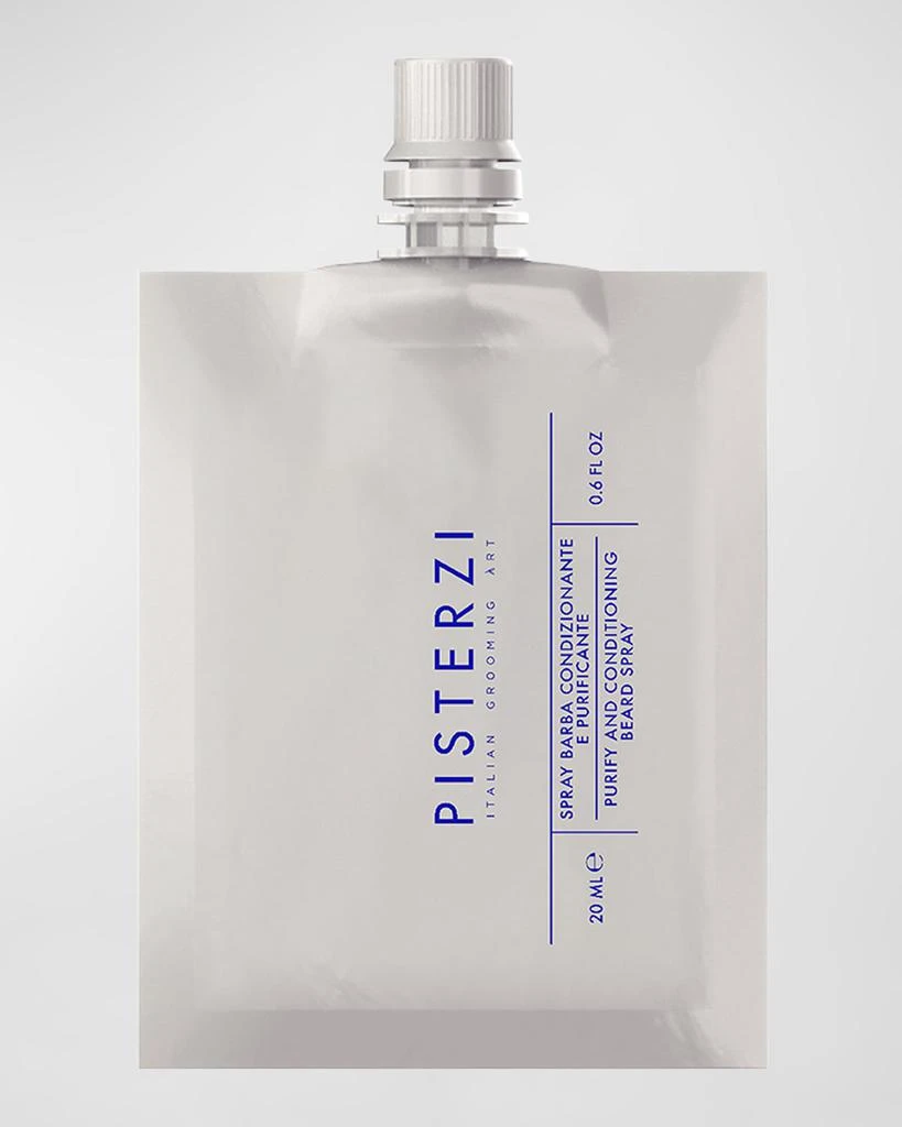 PISTERZI Purify And Conditioning Beard Spray Refill Pouch, 7.4 oz. 3