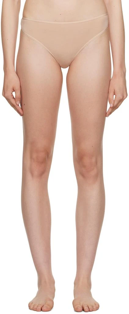 Baserange Beige Enna Thong 1