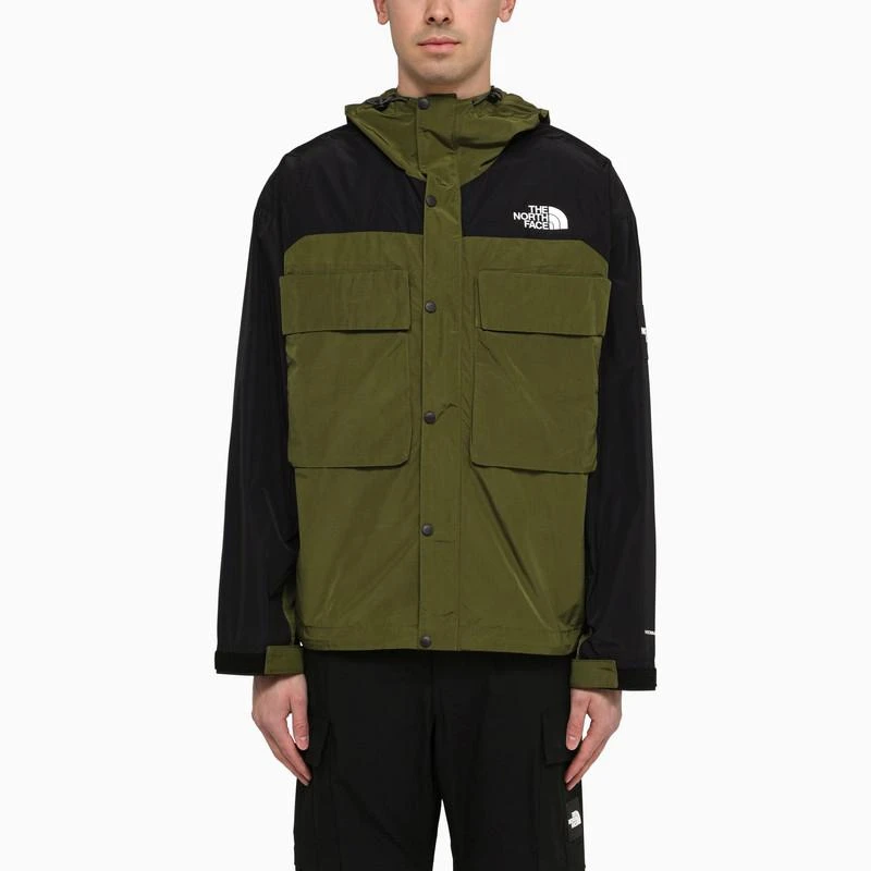 The North Face Tustin Forest Olive jacket with cargo pockets 1