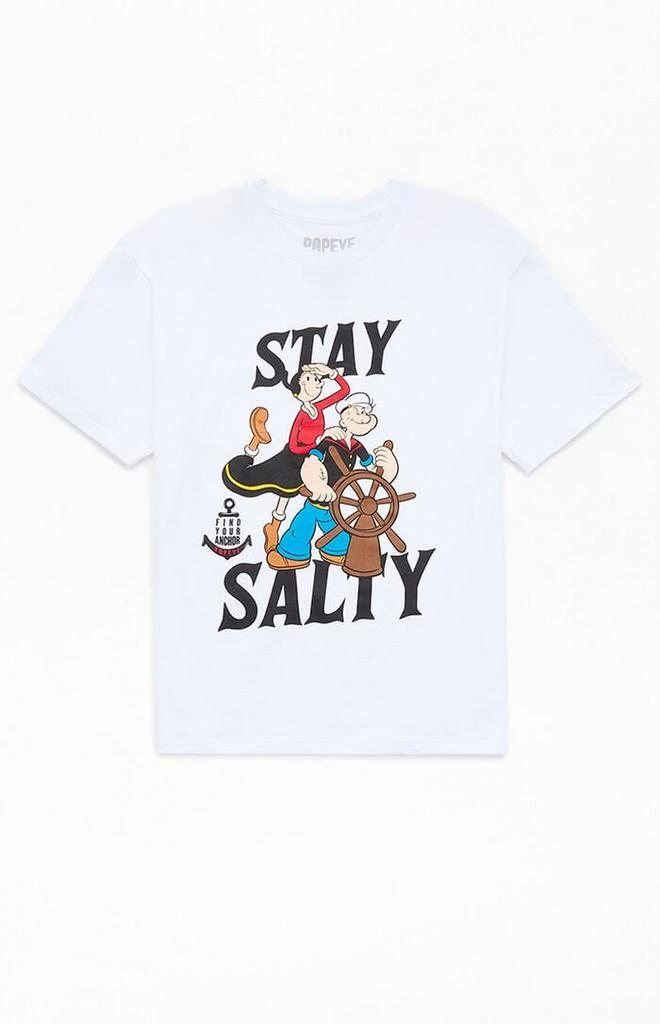 null Kids Stay Salty Popeye T-Shirt 1