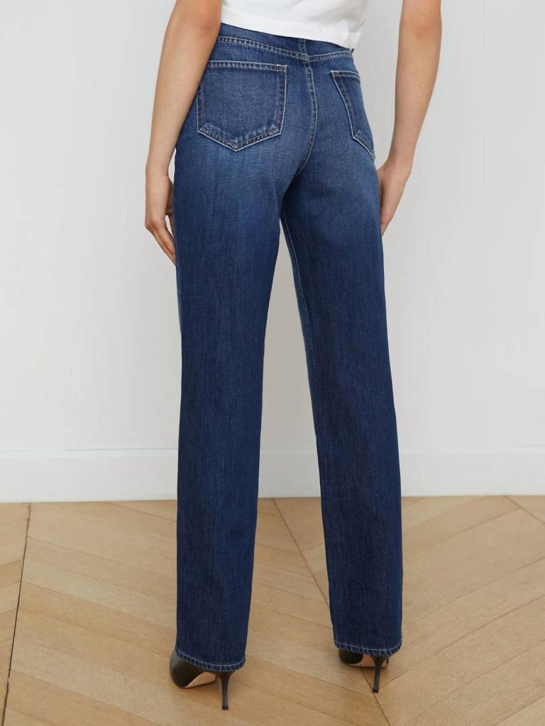 L'Agence L'Agence - Jones Ultra High Rise Stovepipe Jean