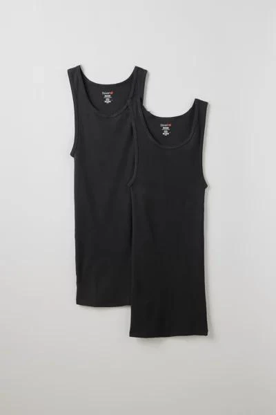 Hanes Hanes UO Exclusive Ribbed Tank Top 2-Pack 2