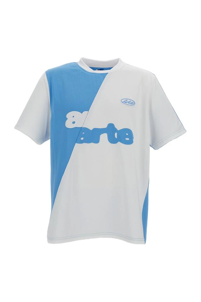 ARTE ANTWERP White Light Blue Football Technical T-Shirt