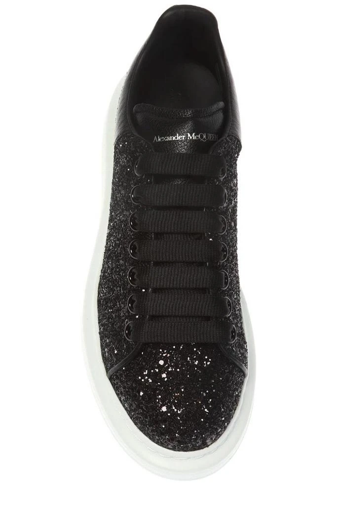 Alexander McQueen Alexander McQueen Oversized Glitter Sneakers 4