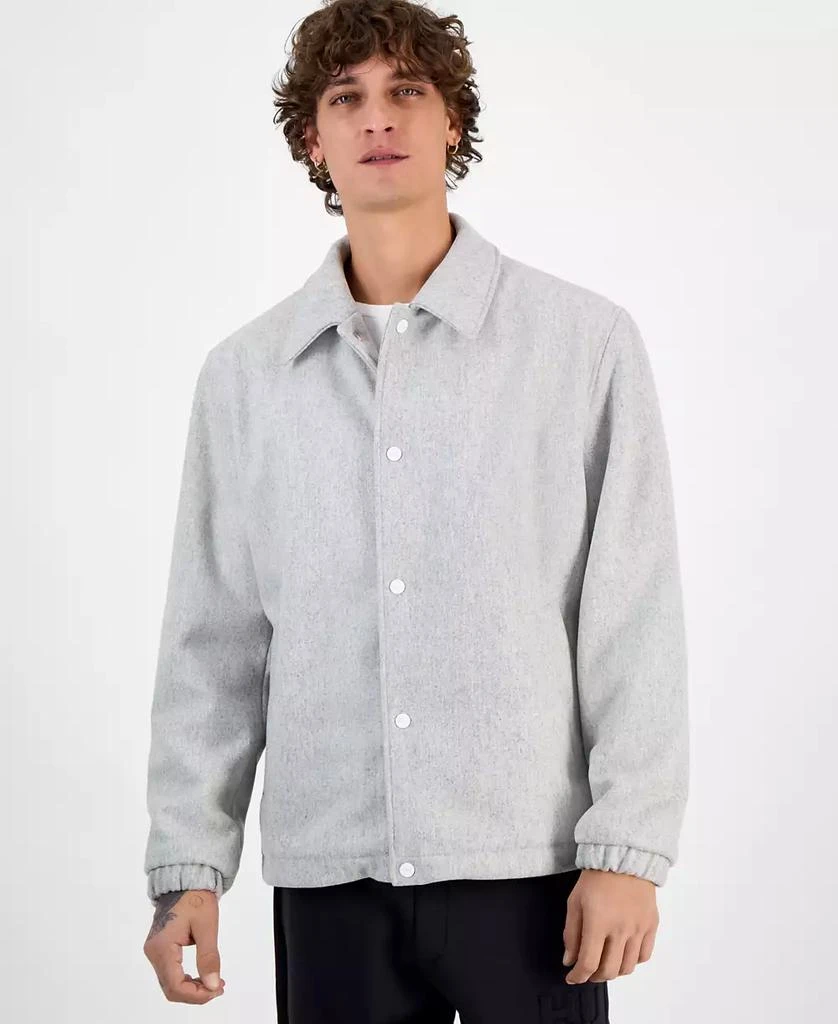 Hugo Boss Men's Baks Snap-Front Coach Jacket 1