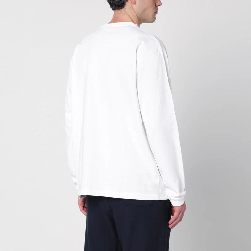 CHAMPION White long-sleeved T-shirt 3