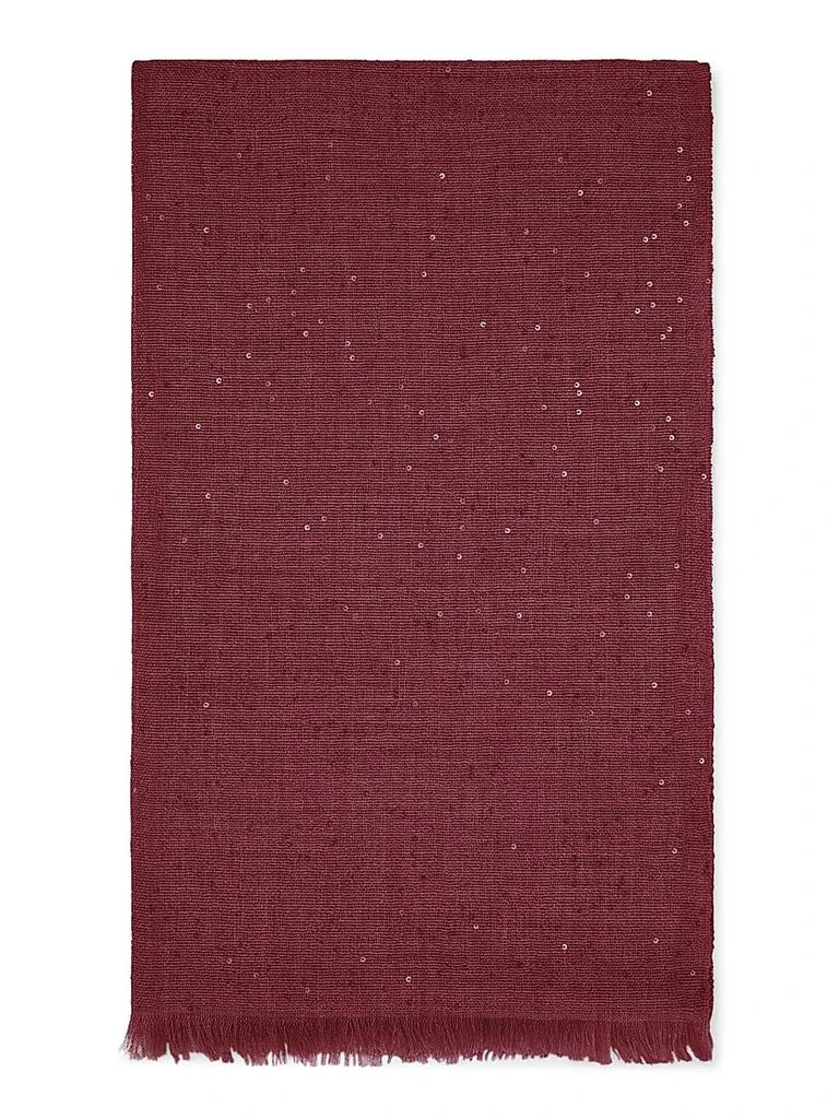 Brunello Cucinelli Cashmere and Silk Diamond Yarn Scarf 1