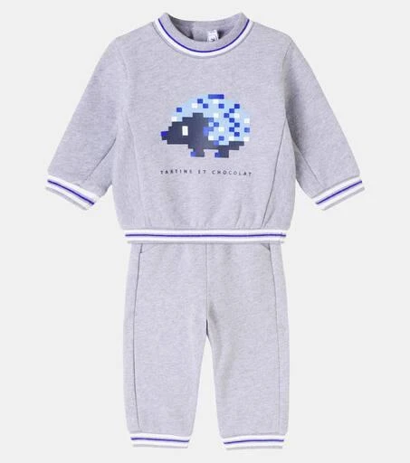 Tartine et Chocolat Baby cotton jersey tracksuit 2