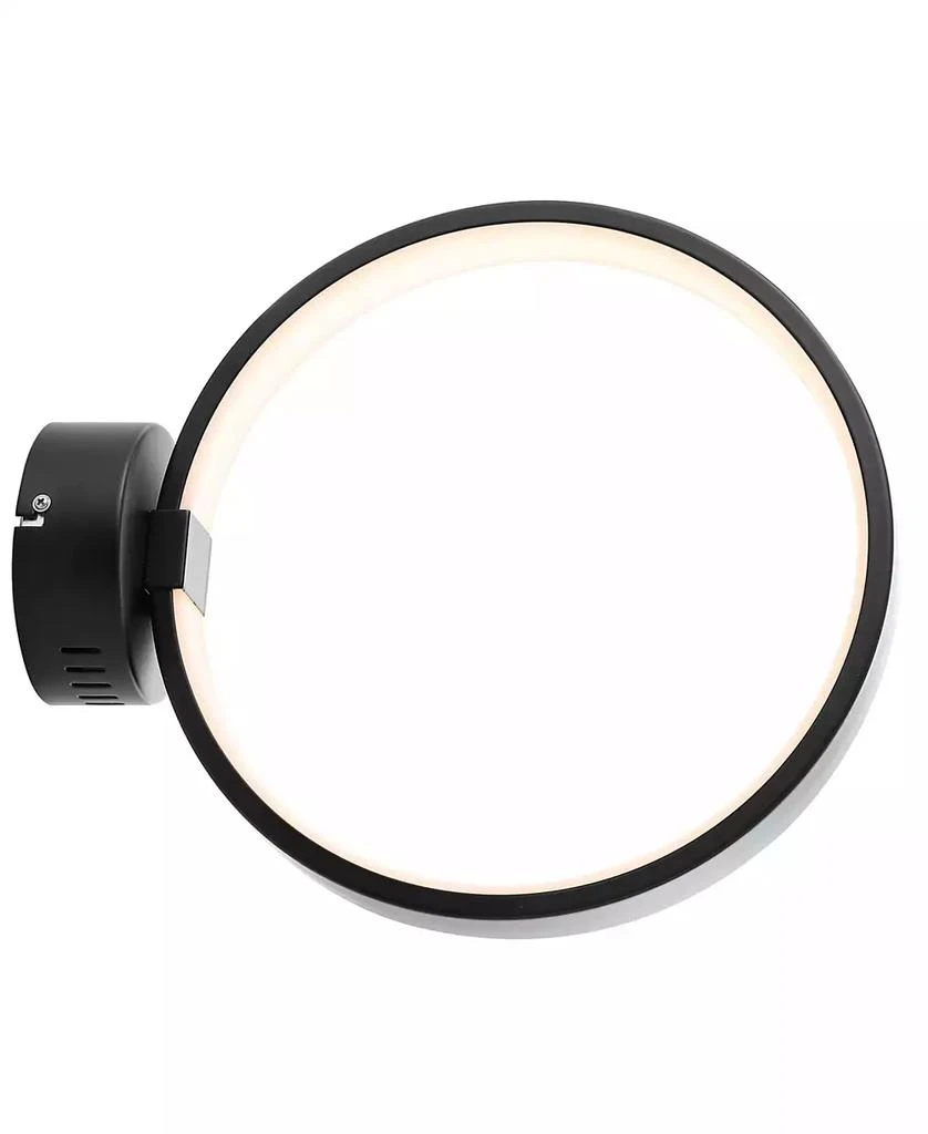 JONATHAN Y Nathaniel 12.25" Dimmable Integrated LED Metal Wall Sconce 4