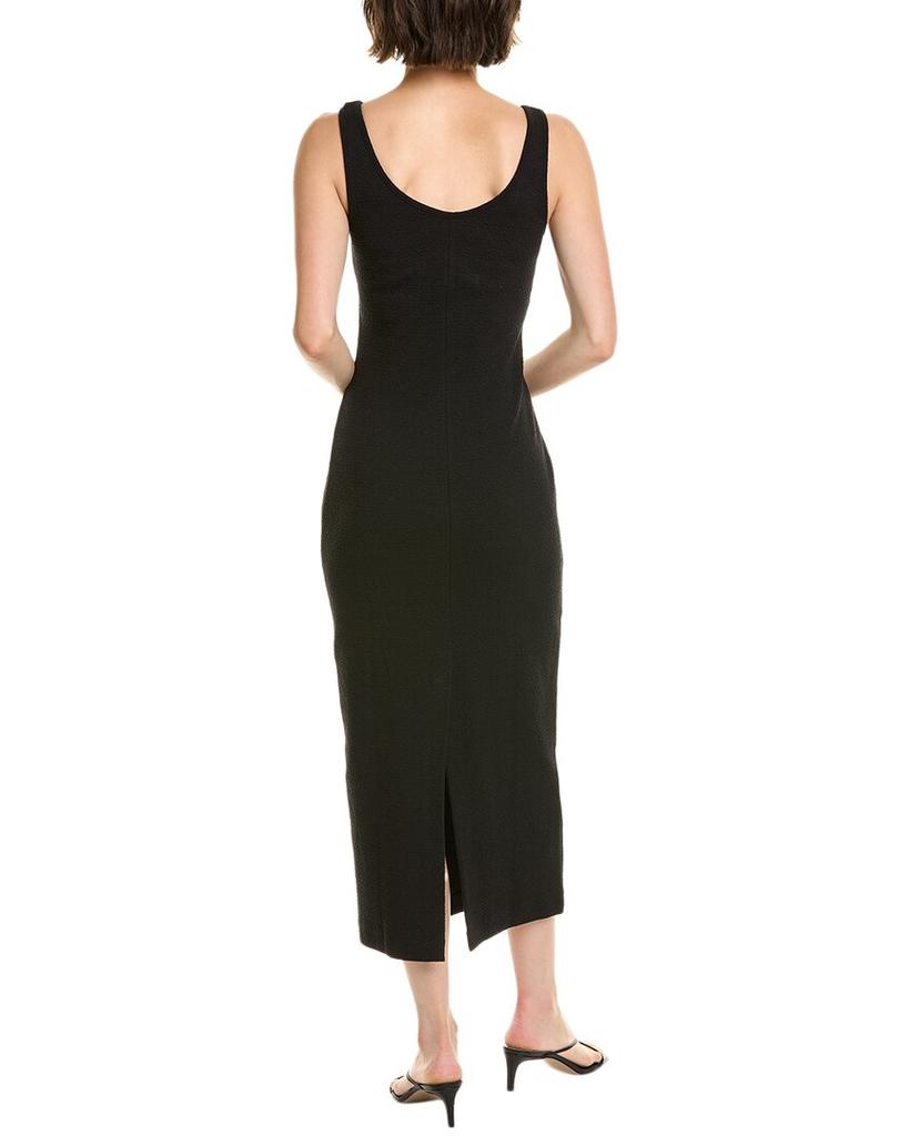 Enza Costa Textured Jacquard Tank Maxi Dress