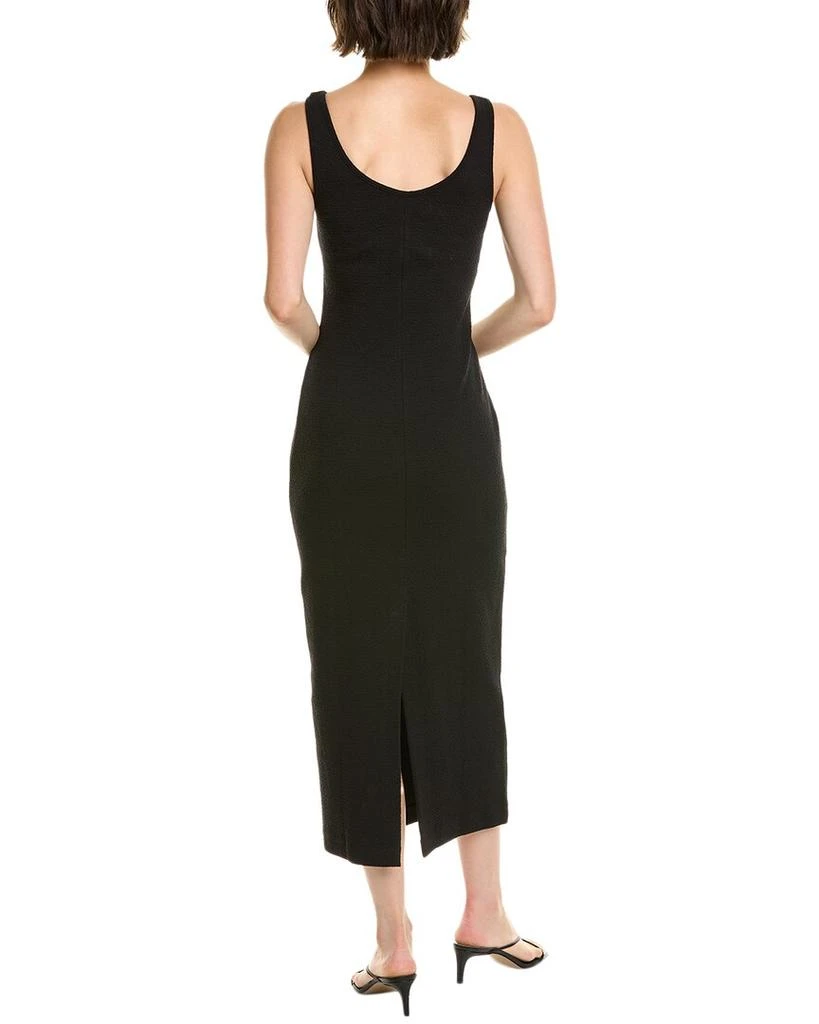 Enza Costa Textured Jacquard Tank Maxi Dress 2