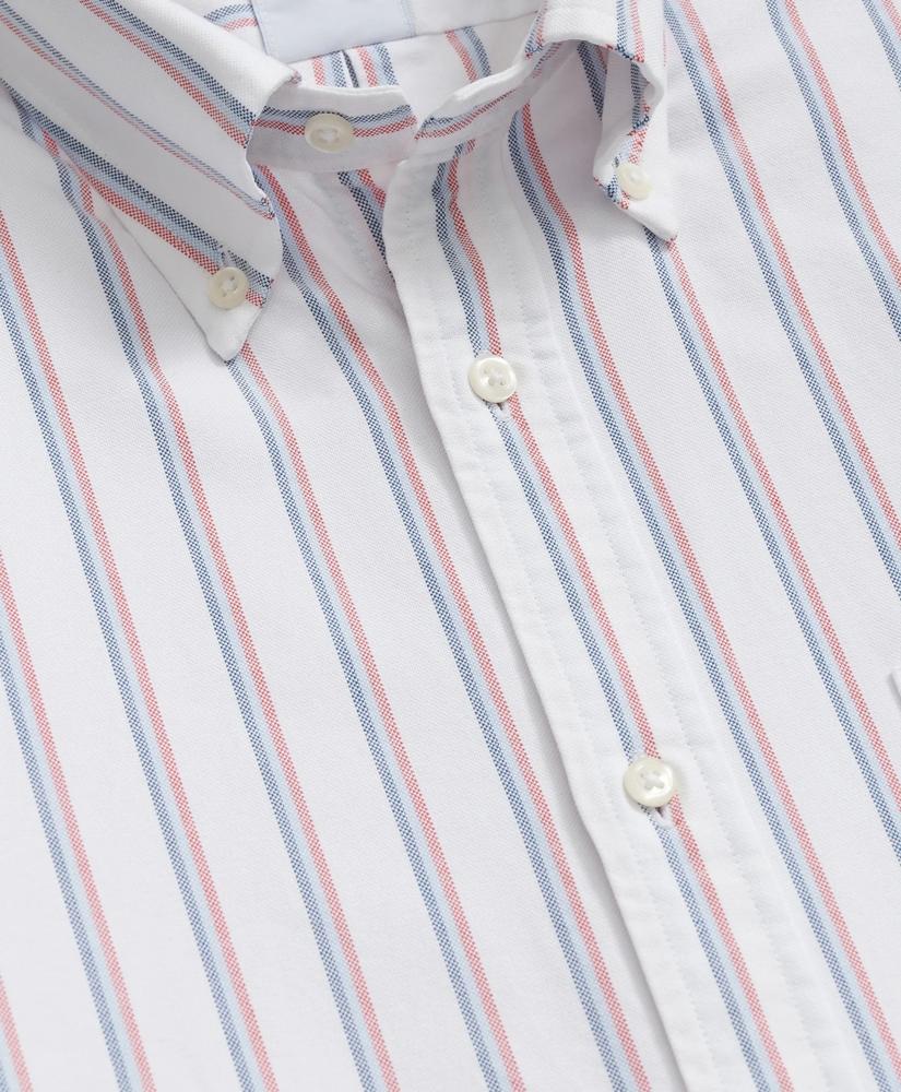 Brooks Brothers Friday Shirt, Oxford Ribbon Stripe