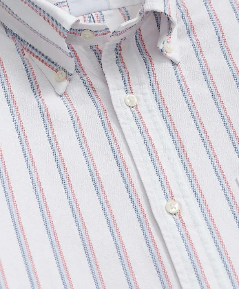 Brooks Brothers Friday Shirt, Oxford Ribbon Stripe 2